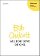 All for the Love of One SA choral sheet music cover